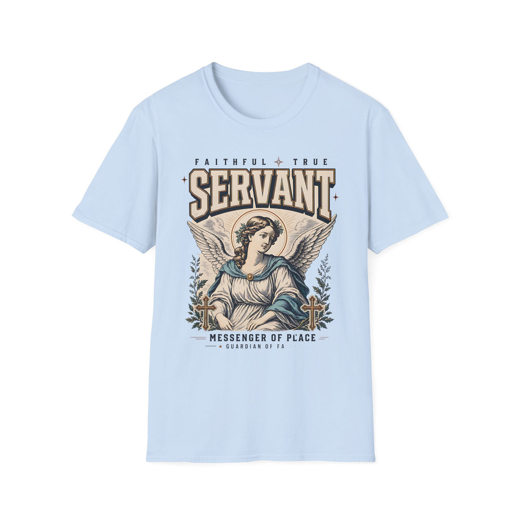 Servant Angel T-Shirt — Faithful & True Messenger of Peace Christian Tee