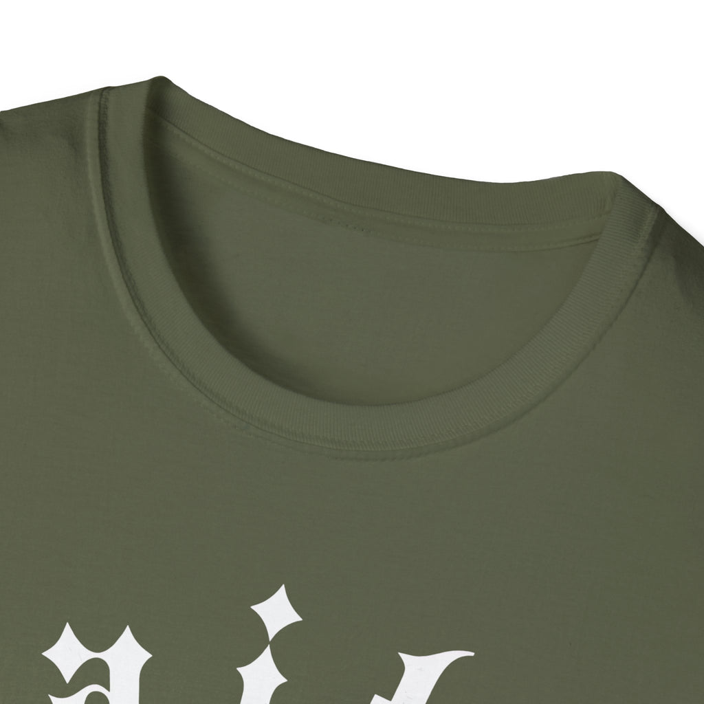 Faith Lion T-Shirt – 'God Is With Us' Christian Tee, Crown of Thorns Cross Design