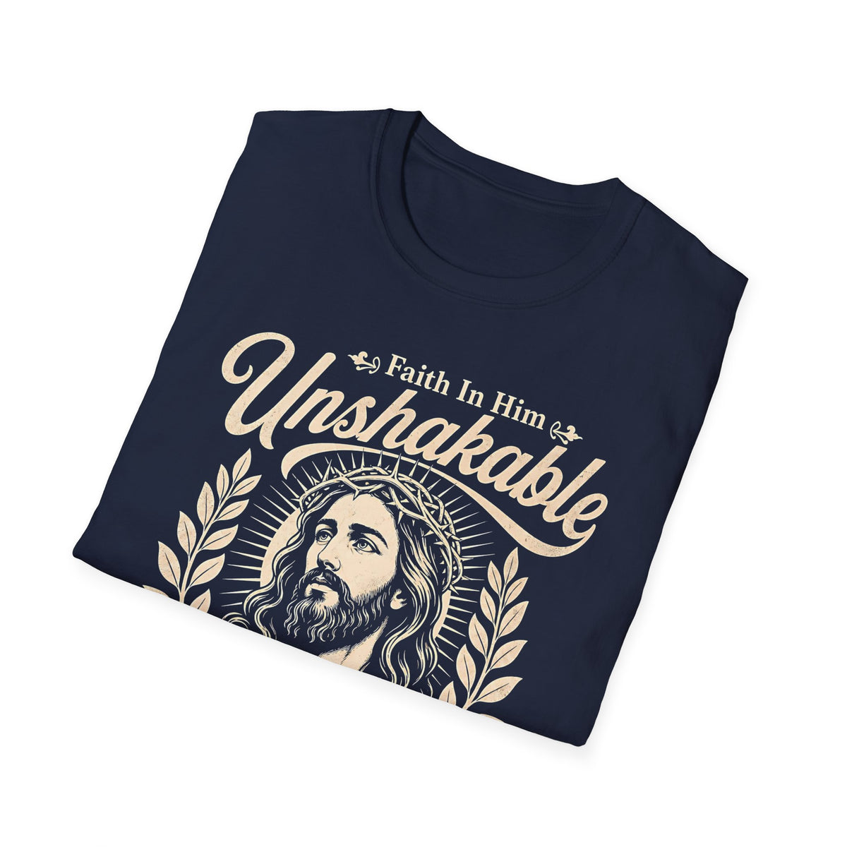 Christian T-Shirt — "Unshakable Hope" Faith in Him Graphic Tee