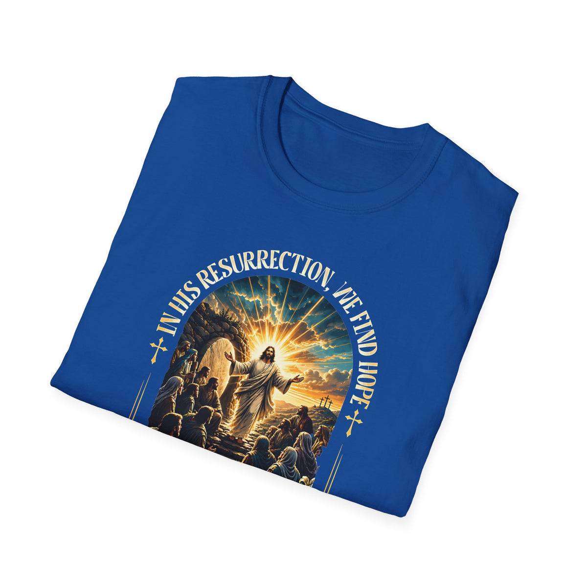 Hope's Dawn Resurrection T-Shirt — Christian Easter Faith Tee