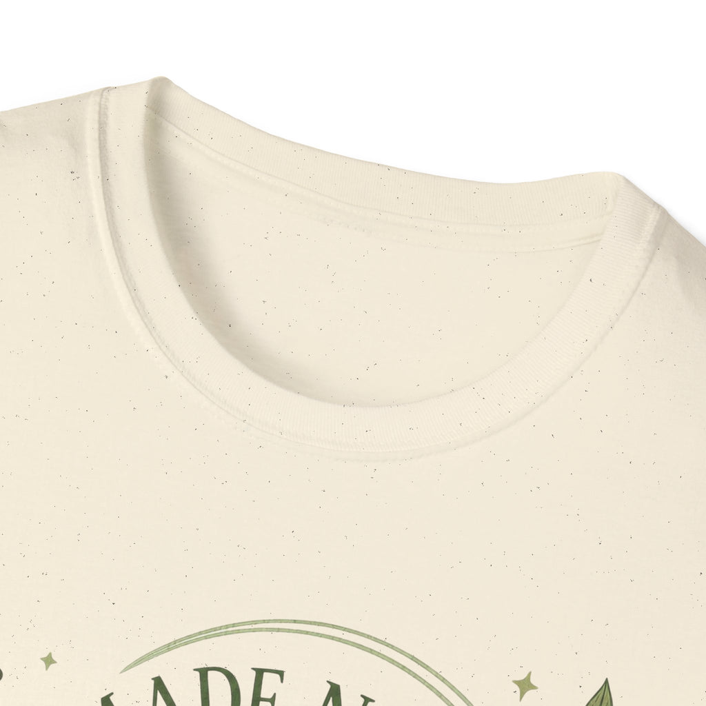 Made New in Christ T-Shirt — Floral Christian Faith Tee (2 Corinthians 5:17)