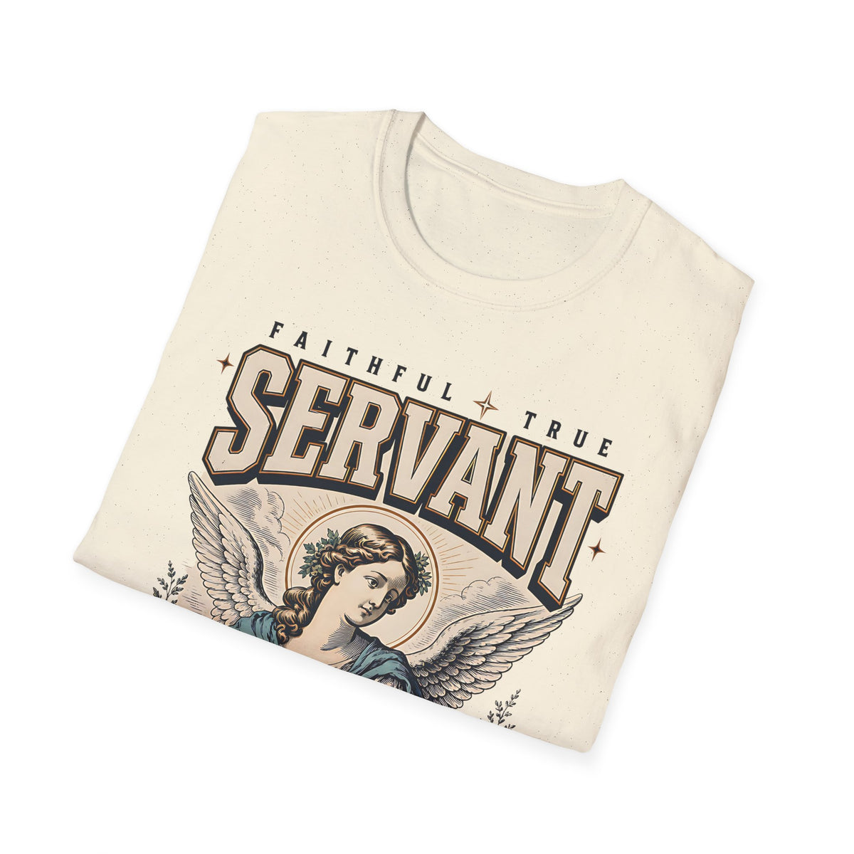 Servant Angel T-Shirt — Faithful & True Messenger of Peace Christian Tee