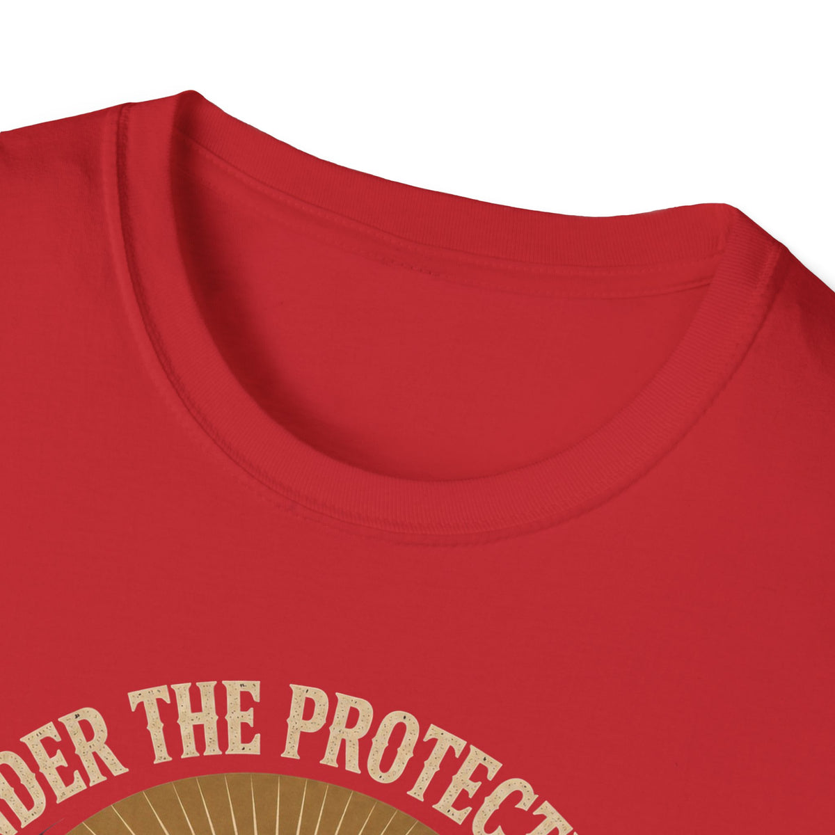 T-Shirt — "Under the Protection of Jesus Christ" Christian Graphic Tee