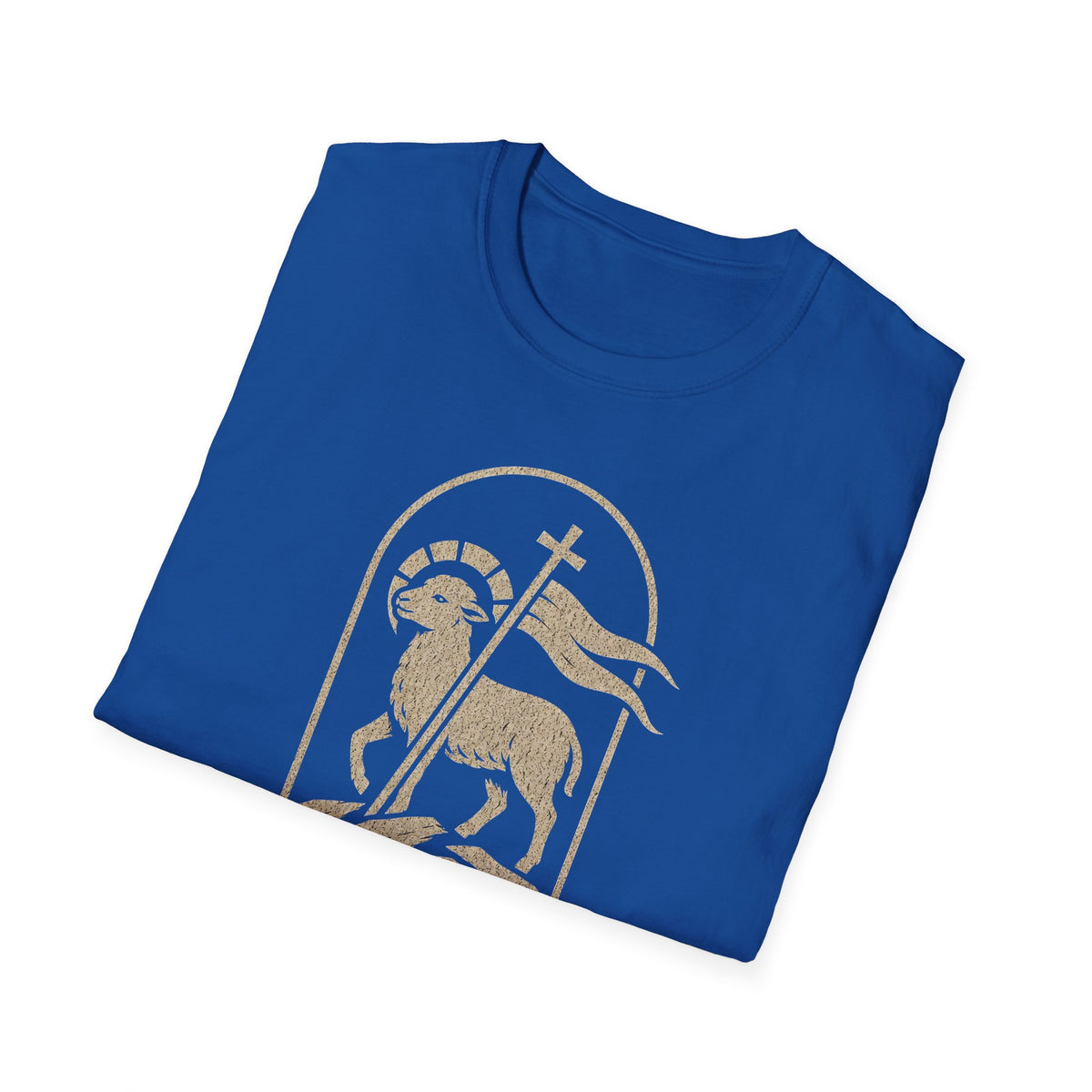 Jesus Lamb T-Shirt — 'Our Hope, Our Peace, Our Redeemer' Christian Tee (John 10:11)