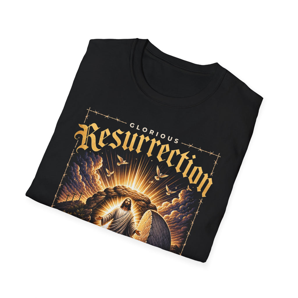 Resurrection Graphic T-Shirt — Glorious Jesus Easter Christian Tee