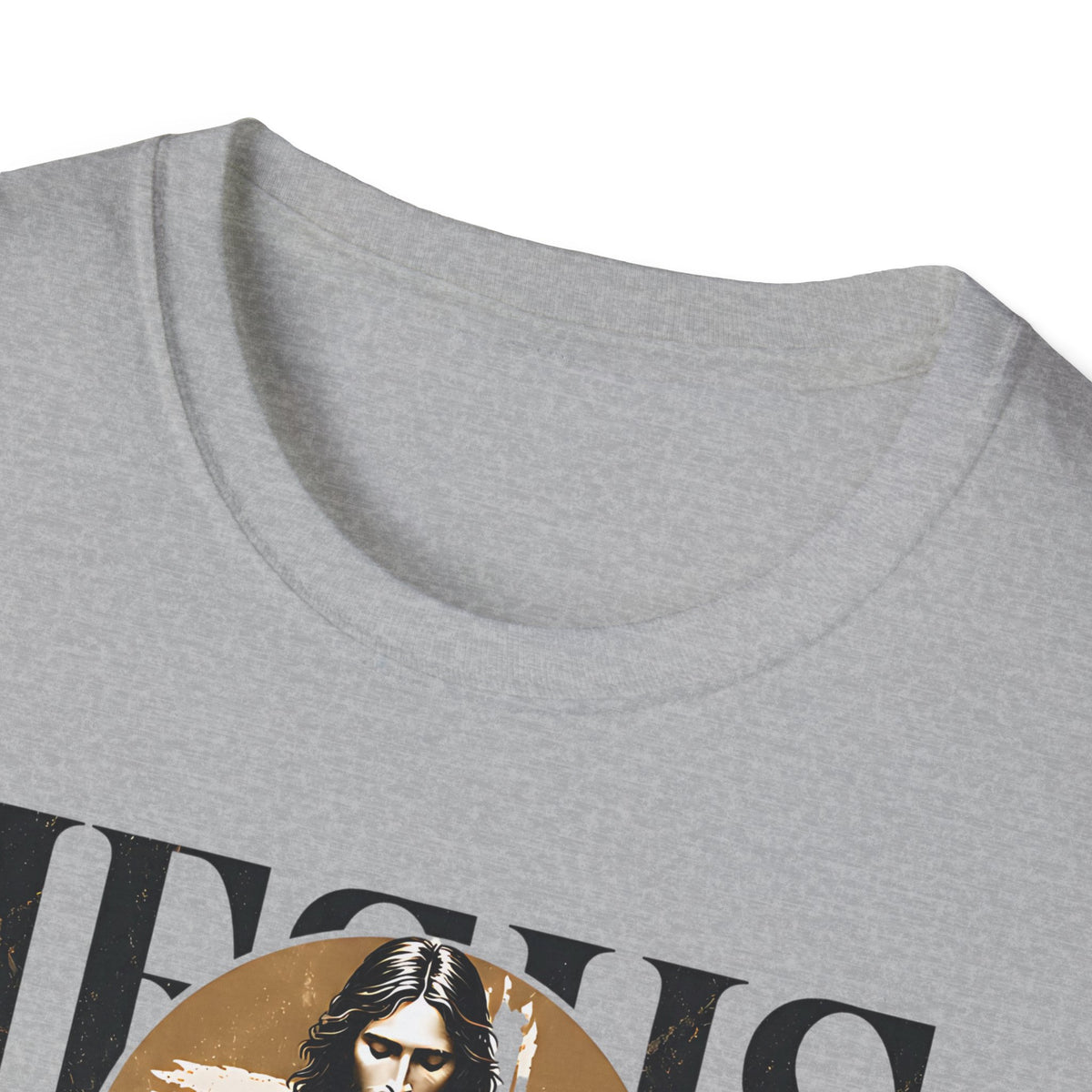 Jesus Graphic T-Shirt — Walking Christ Faith Tee (Religious Christian Apparel)