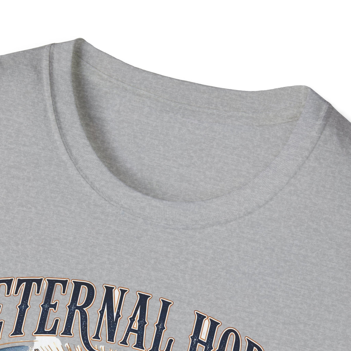 Eternal Hope T-Shirt — "Rejoice, For He Has Risen" Christian Easter Tee