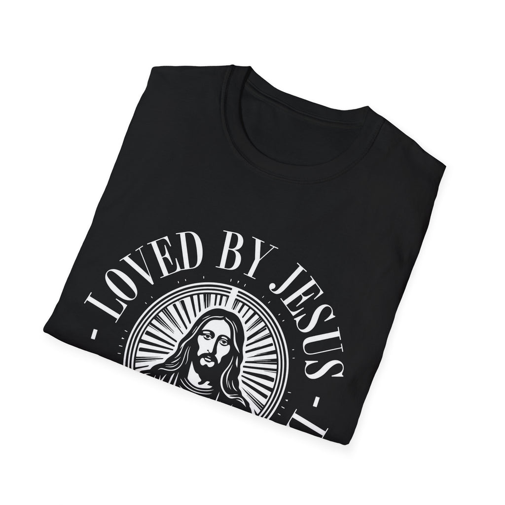 Loved By Jesus T-Shirt — Vintage Religious Graphic Tee