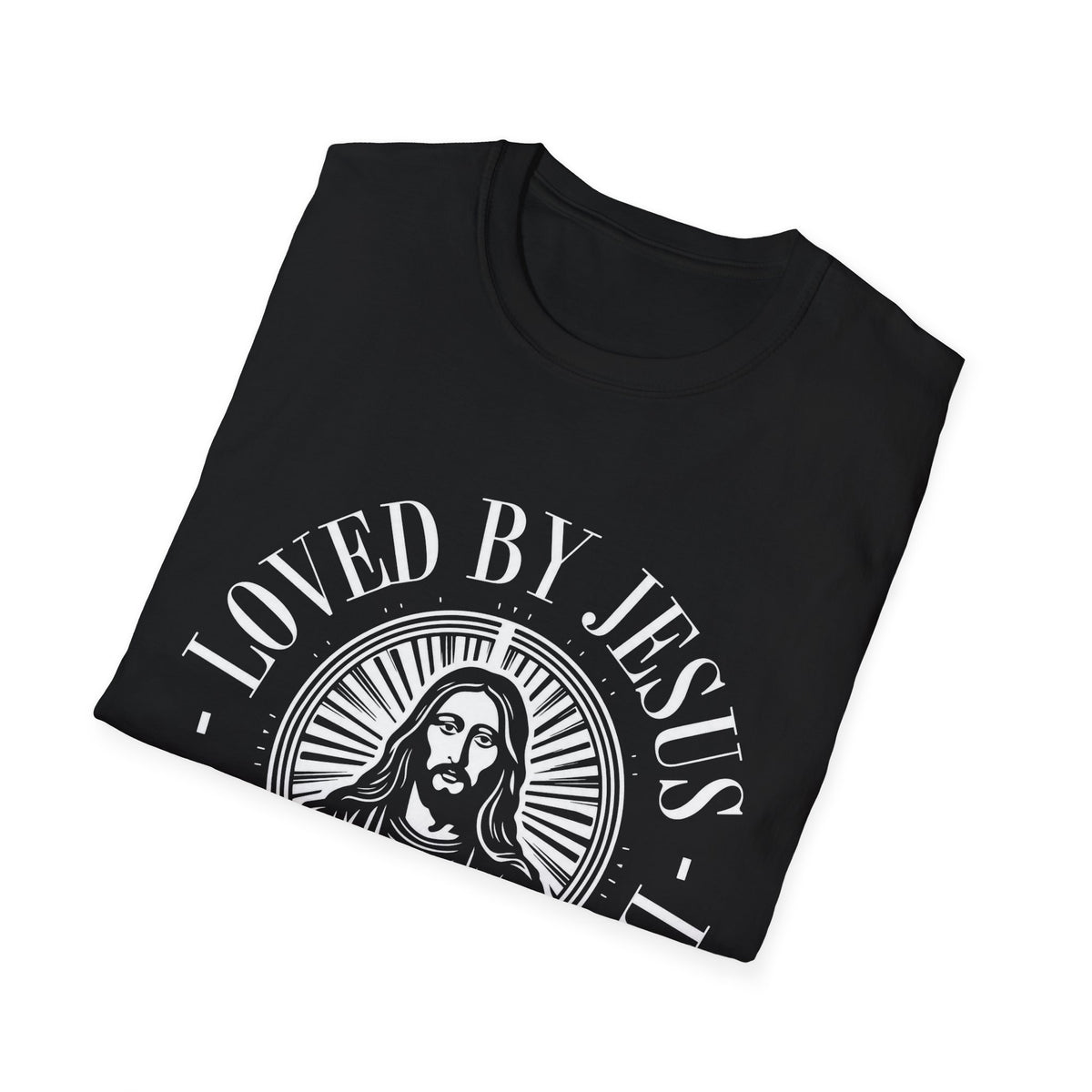 Loved By Jesus T-Shirt — Vintage Religious Graphic Tee