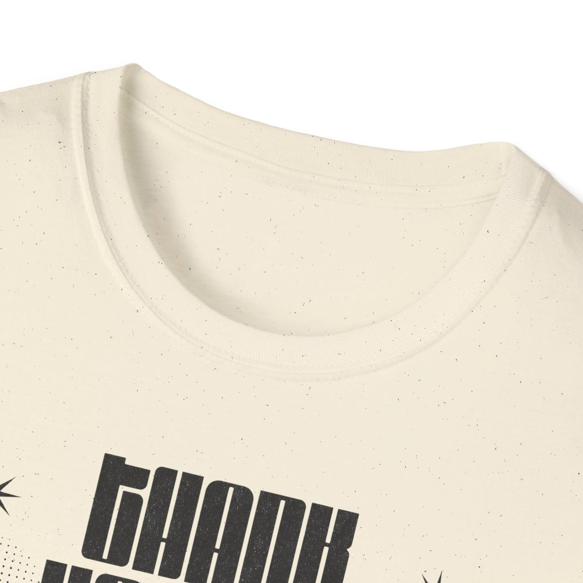 Christian T-Shirt — "Thank You God" Inspirational Jesus Graphic Tee