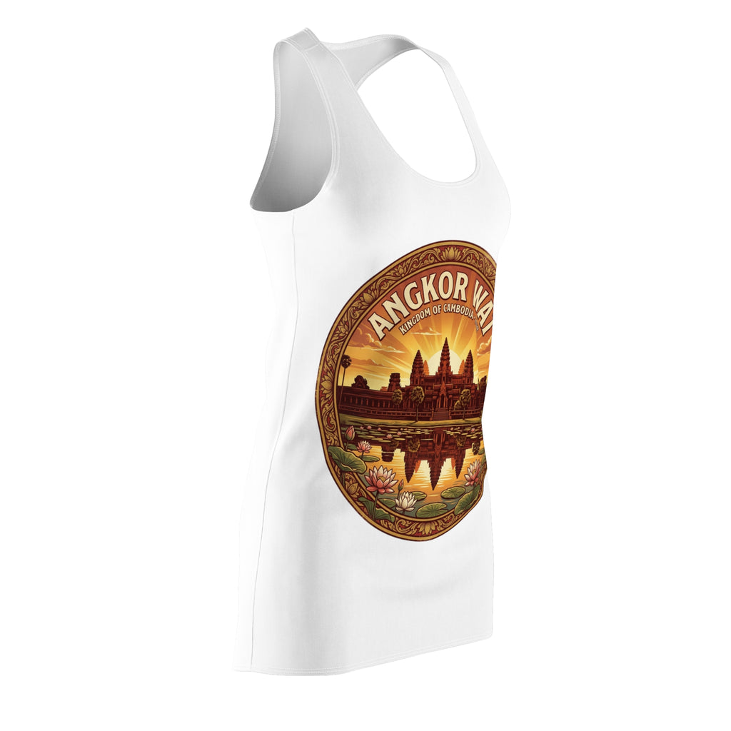 Vestido nadador de Angkor Wat — Vestido con diseño del templo camboyano