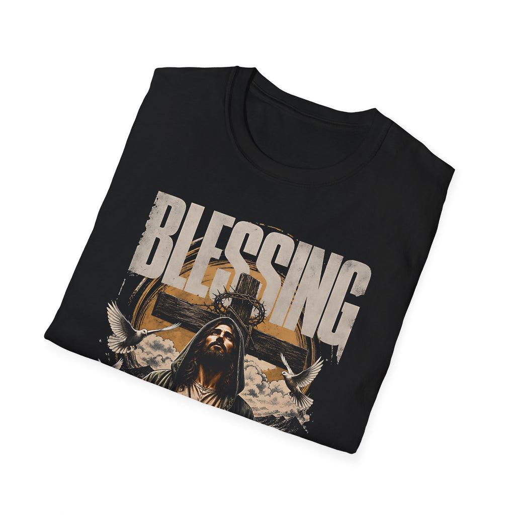 Blessing Jesus Graphic T-Shirt — Faith Over Fear Christian Tee