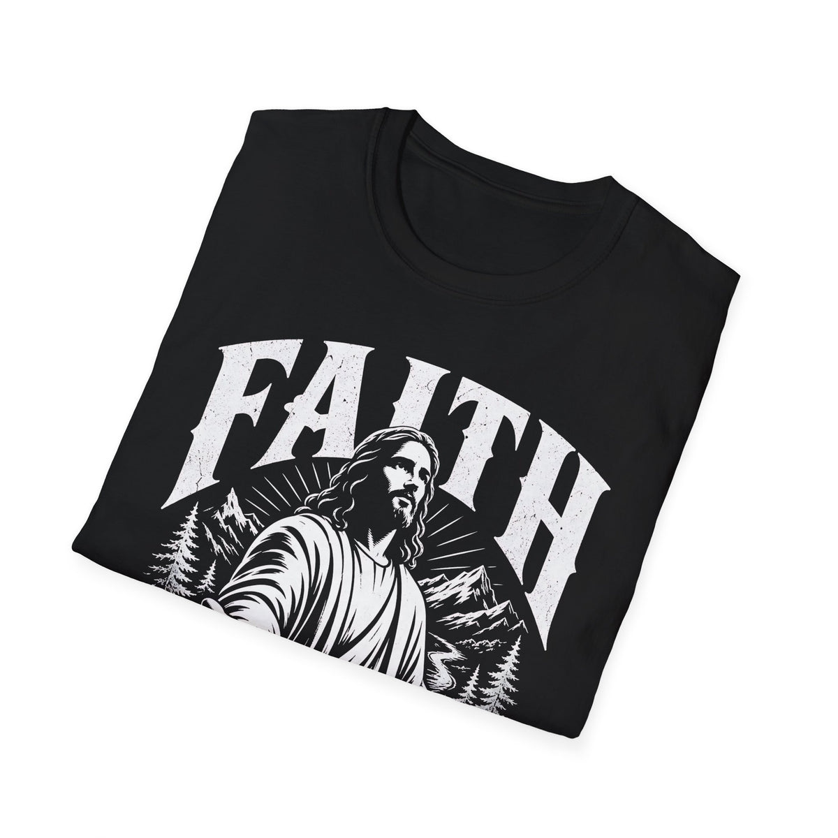 Faith T-Shirt — 'Walk by Faith, Not by Sight' Christian Graphic Tee