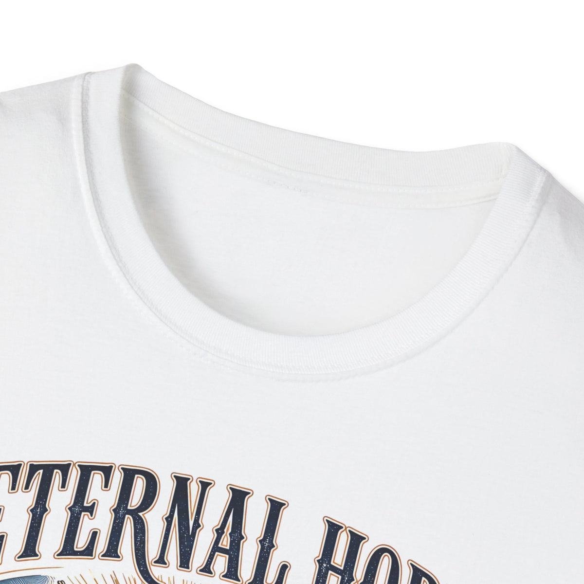 Eternal Hope T-Shirt — "Rejoice, For He Has Risen" Christian Easter Tee