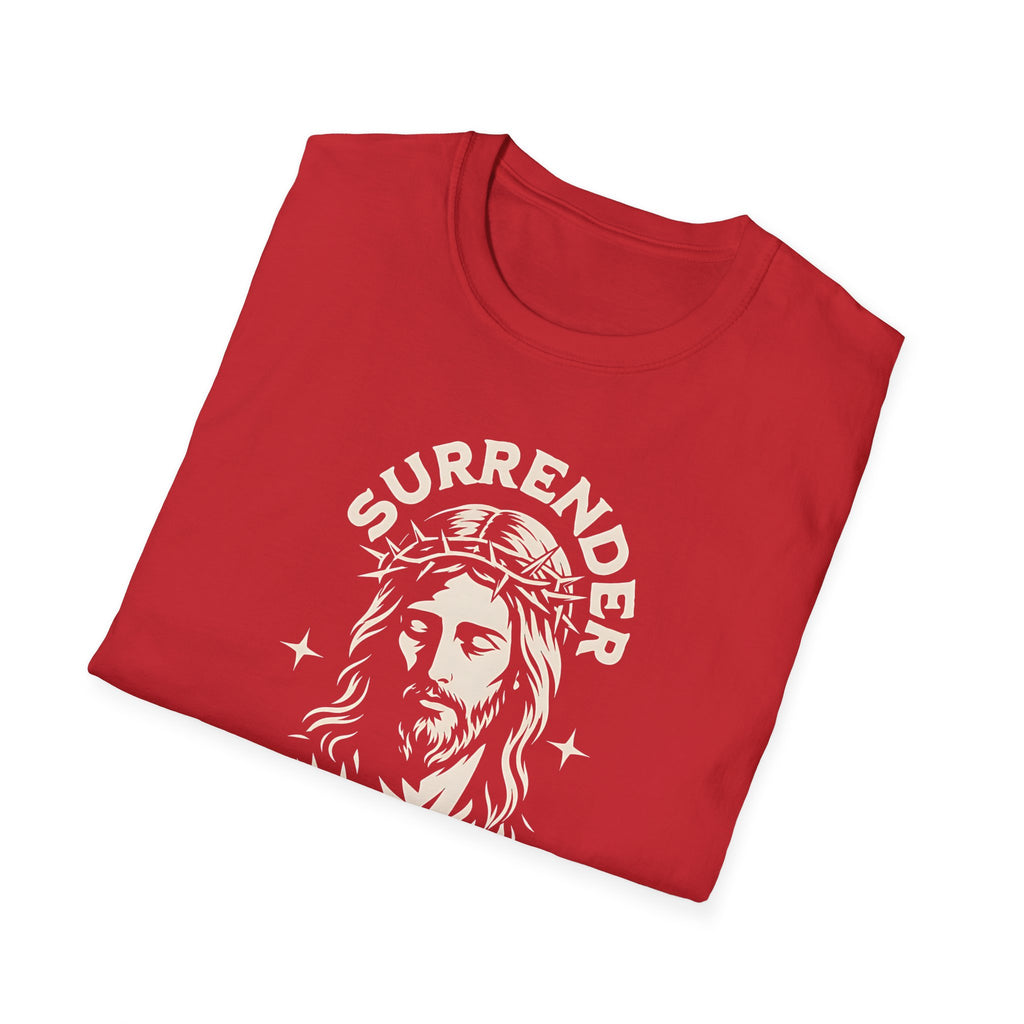 Surrender Your Life to God T-Shirt — Christian Jesus Faith Graphic Tee