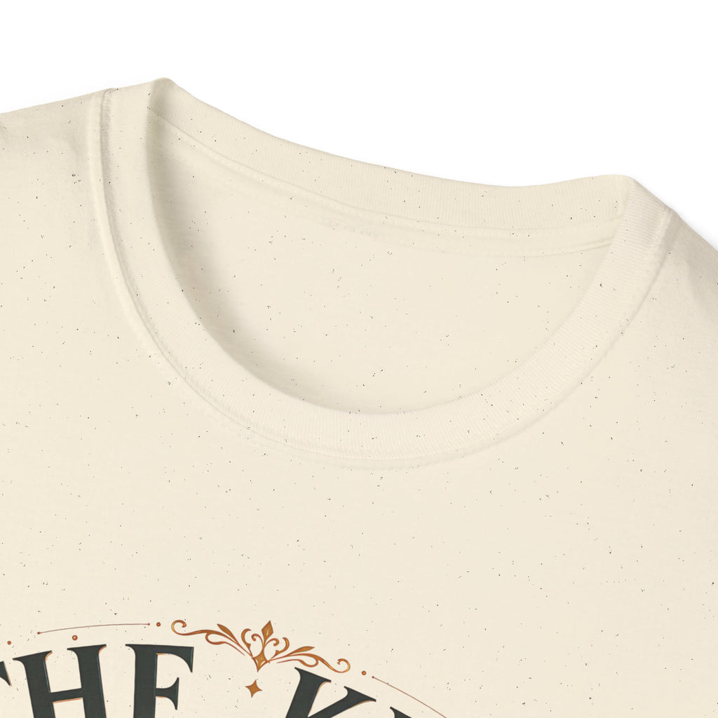 Jesus The King T-Shirt — Christian Faith Graphic Tee, ‘The King Jesus’ Inspirational Religious Shirt for Church & Gifts
