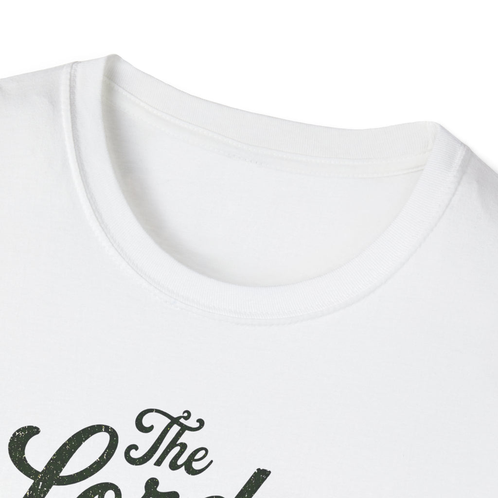 Christian T-Shirt — “The Lord Is My Shepherd, I Shall Not Want” Faith Tee