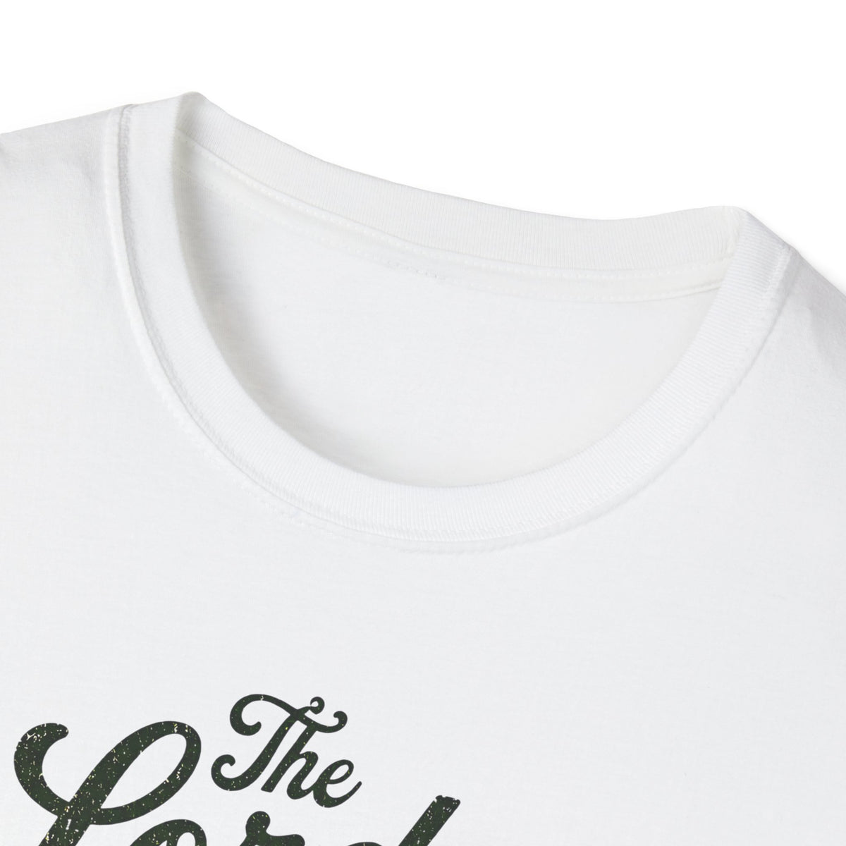 Christian T-Shirt — “The Lord Is My Shepherd, I Shall Not Want” Faith Tee