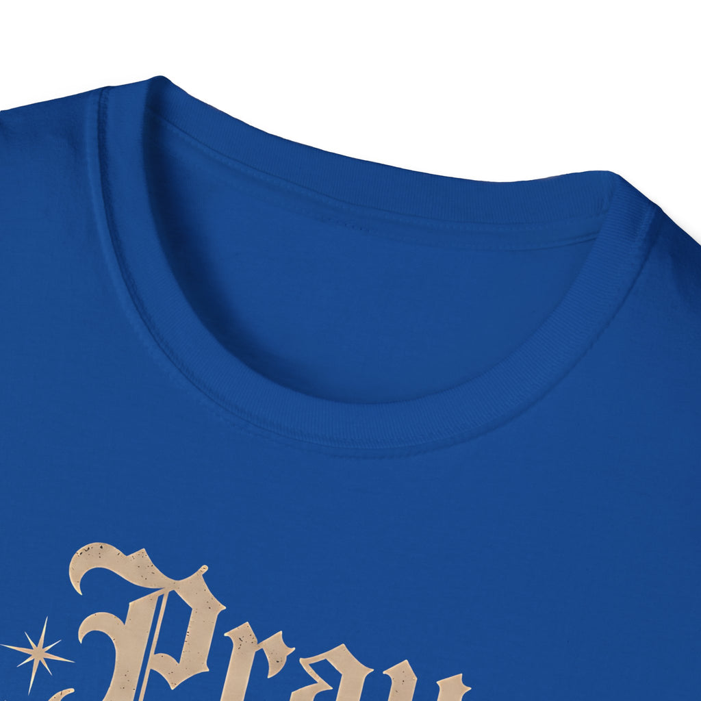 Pray to Jesus Graphic T-Shirt — Vintage Marian Faith Tee