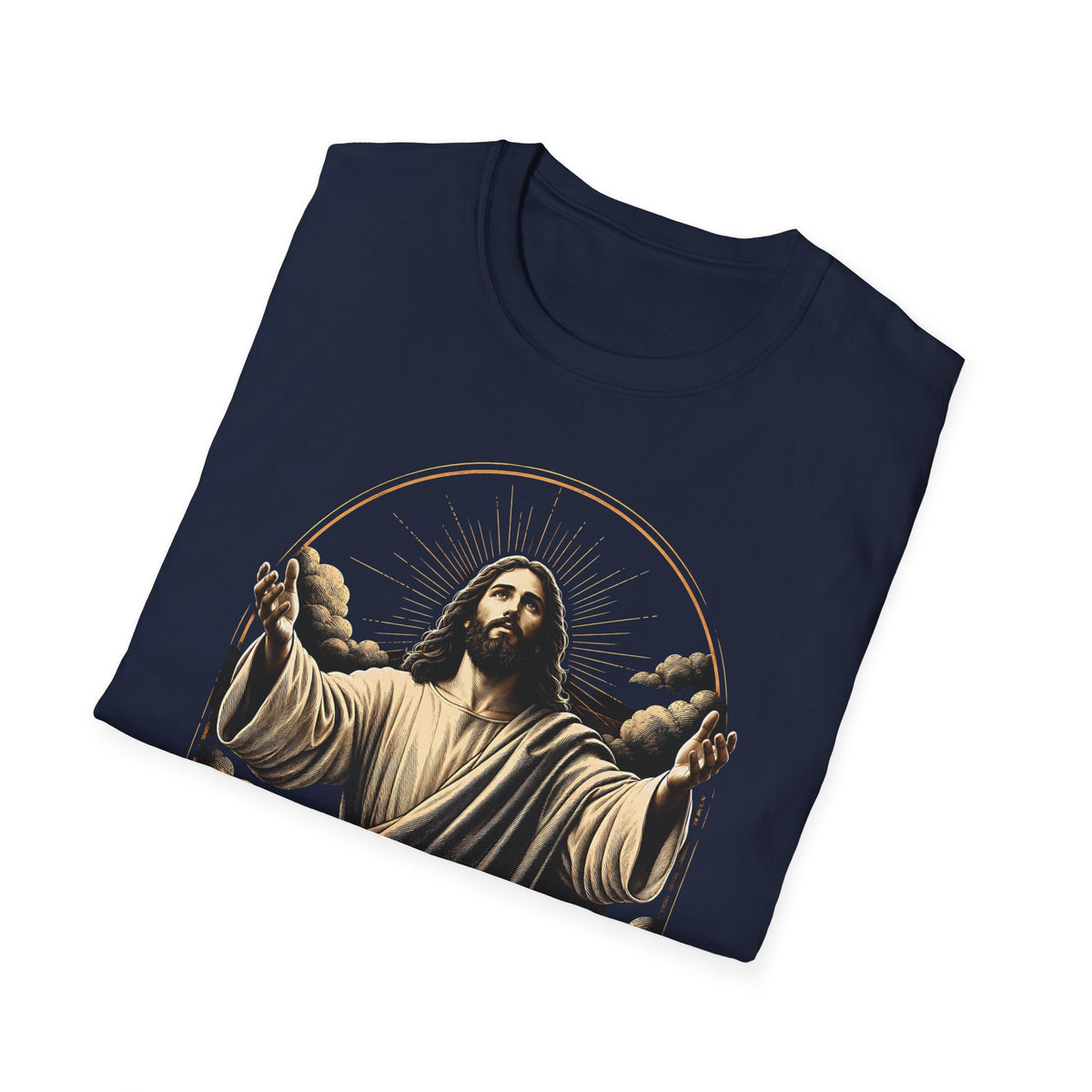Jesus Graphic T-Shirt — "The Way, The Truth, The Life" Inspirational Christian Tee