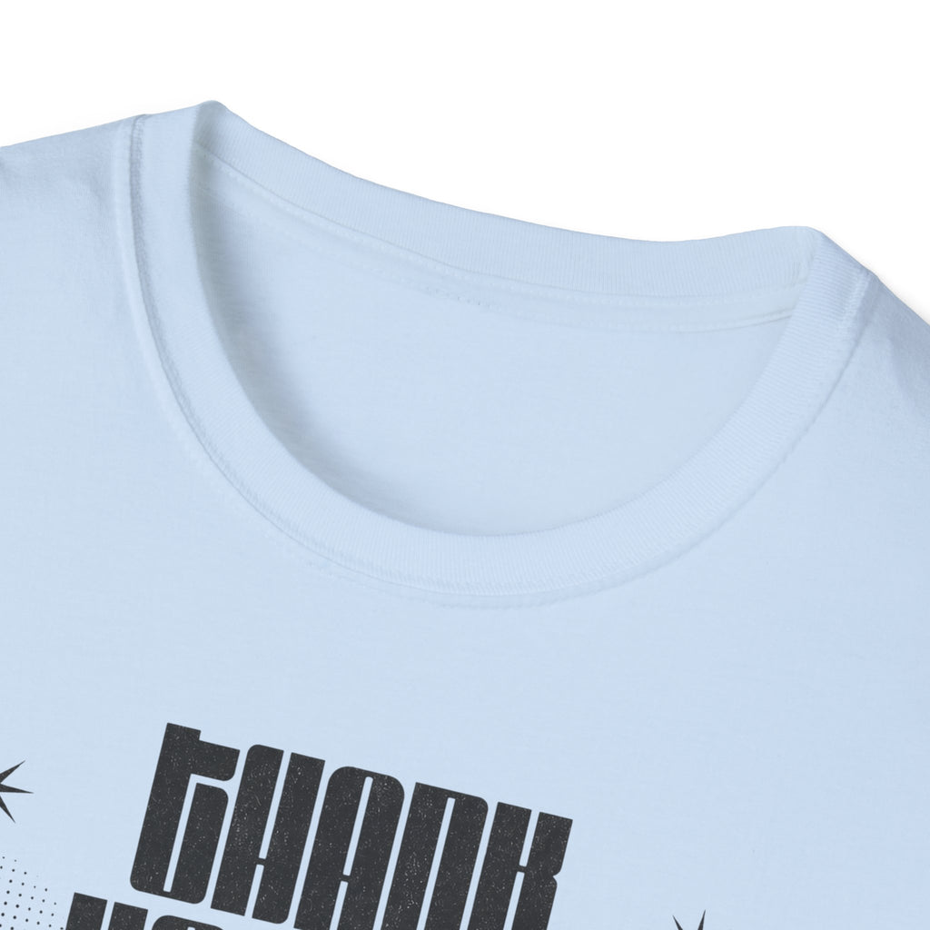 Christian T-Shirt — "Thank You God" Inspirational Jesus Graphic Tee