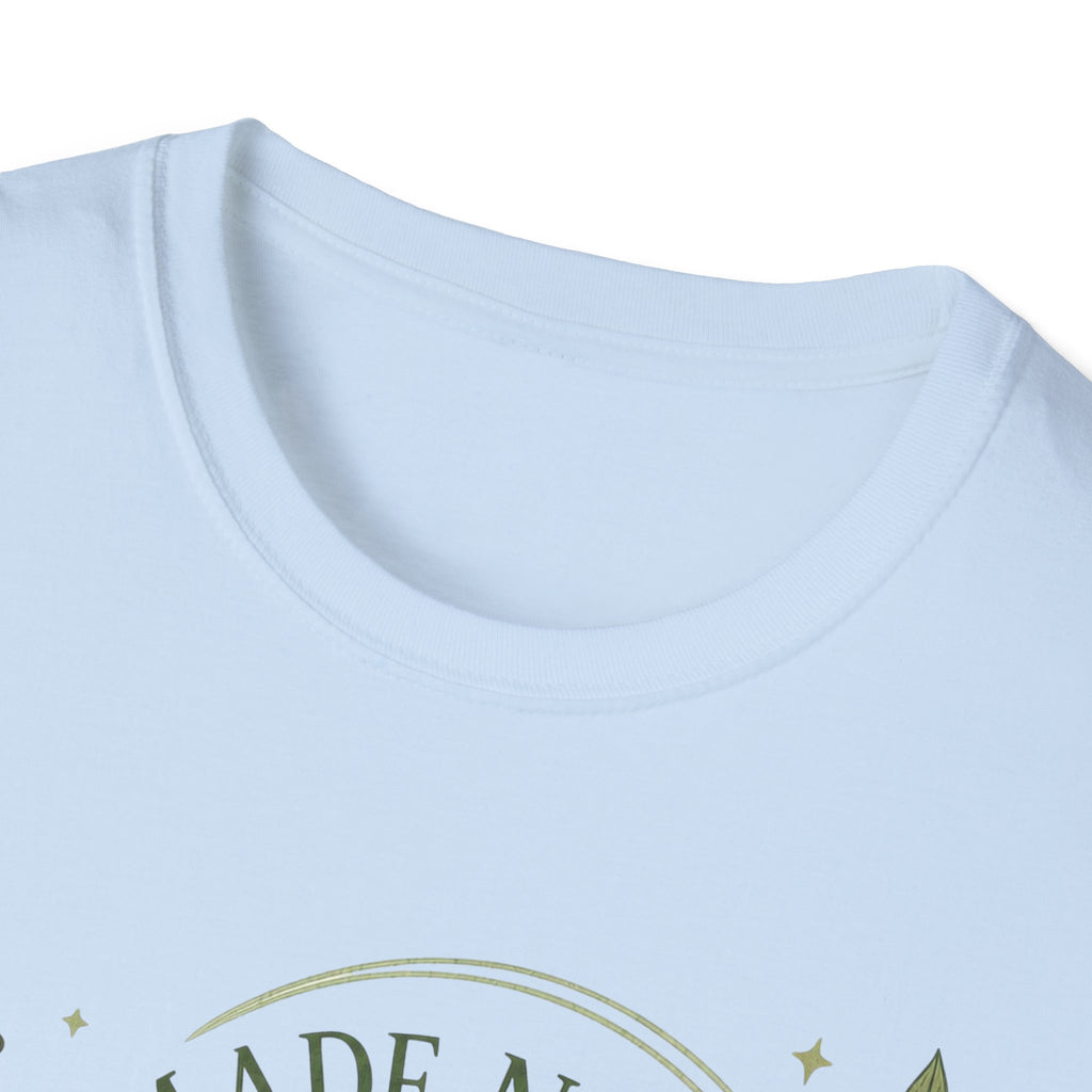 Made New in Christ T-Shirt — Floral Christian Faith Tee (2 Corinthians 5:17)