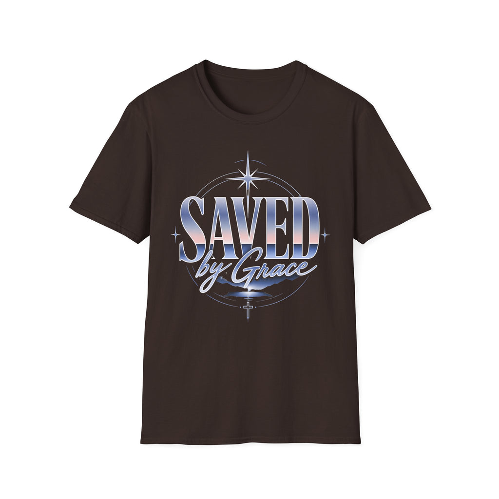 Saved by Grace T-Shirt — Christian Faith Inspirational Tee