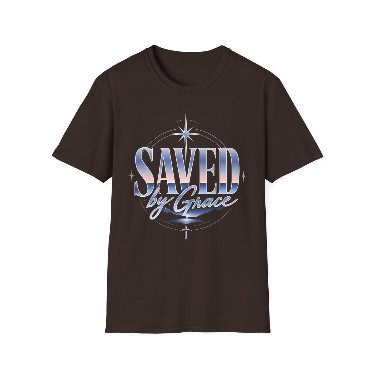 Saved by Grace T-Shirt — Christian Faith Inspirational Tee