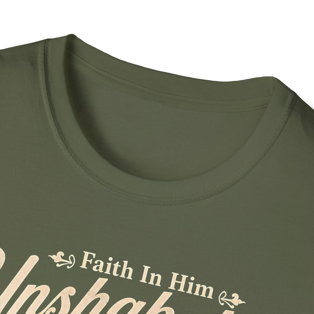 Christian T-Shirt — "Unshakable Hope" Faith in Him Graphic Tee