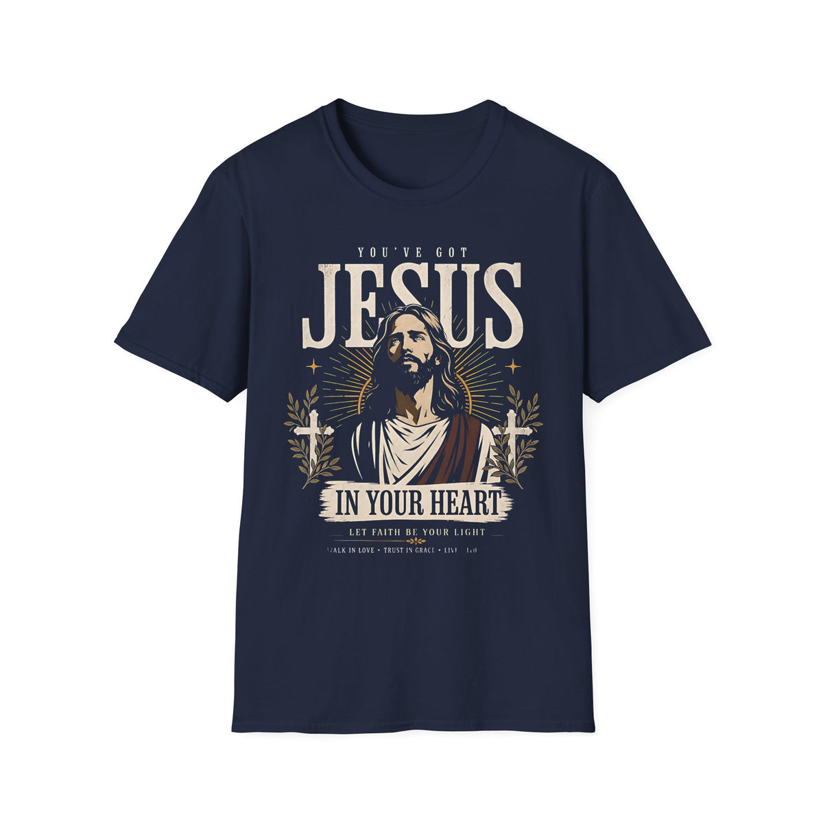 Jesus In Your Heart T-Shirt — Faith Christian Tee