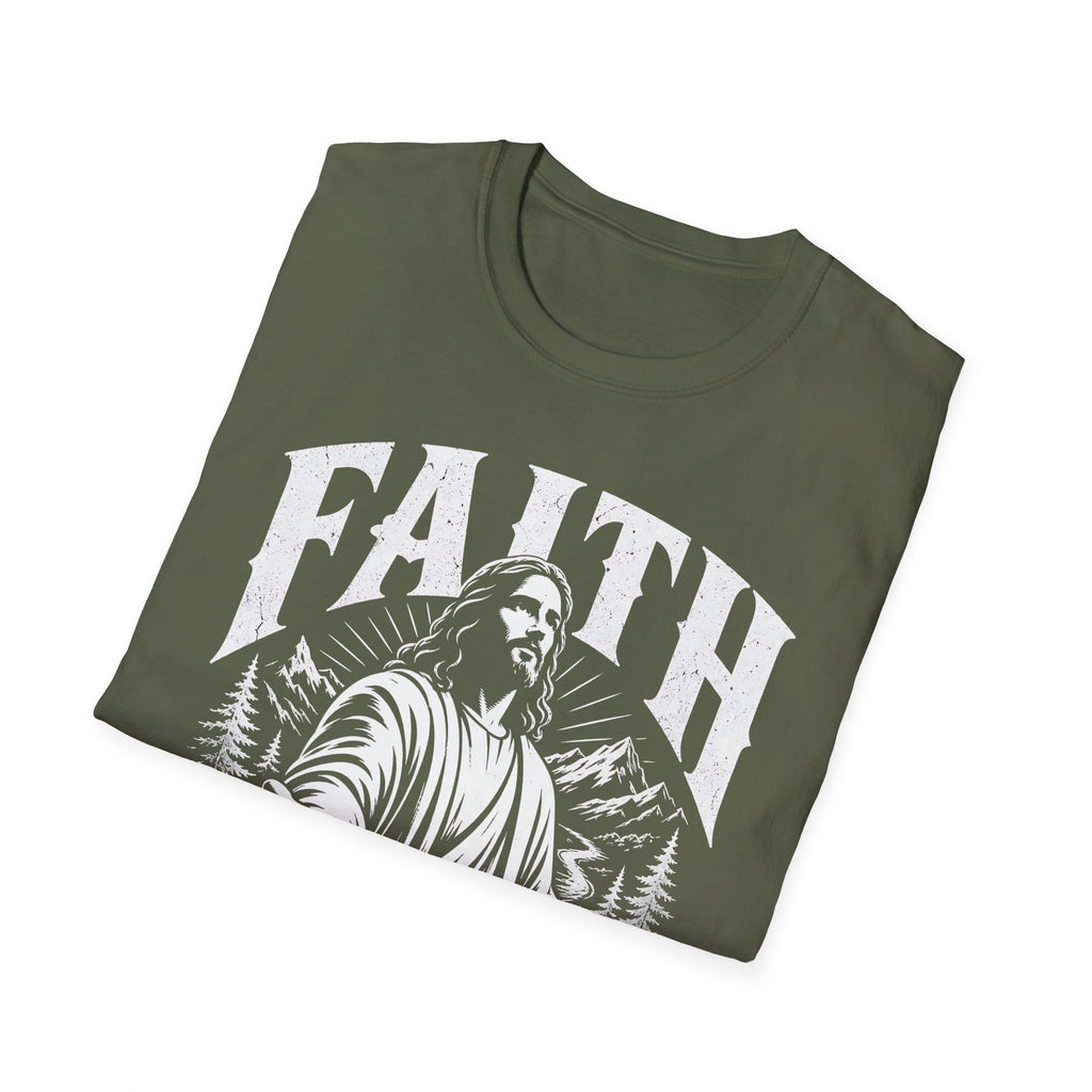 Faith T-Shirt — 'Walk by Faith, Not by Sight' Christian Graphic Tee