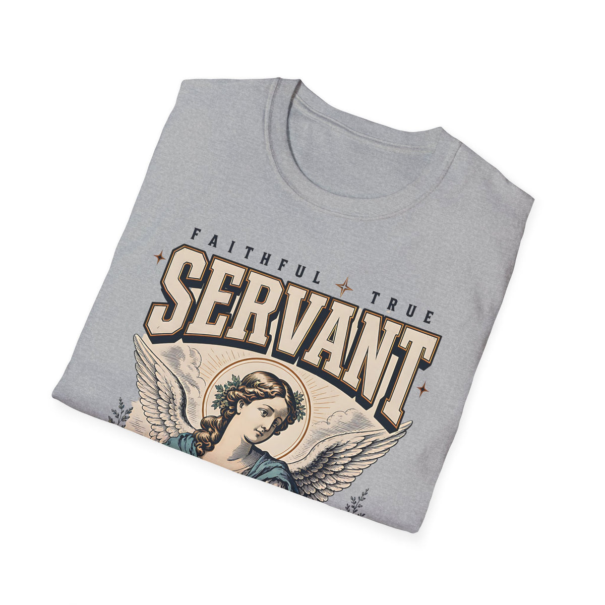 Servant Angel T-Shirt — Faithful & True Messenger of Peace Christian Tee