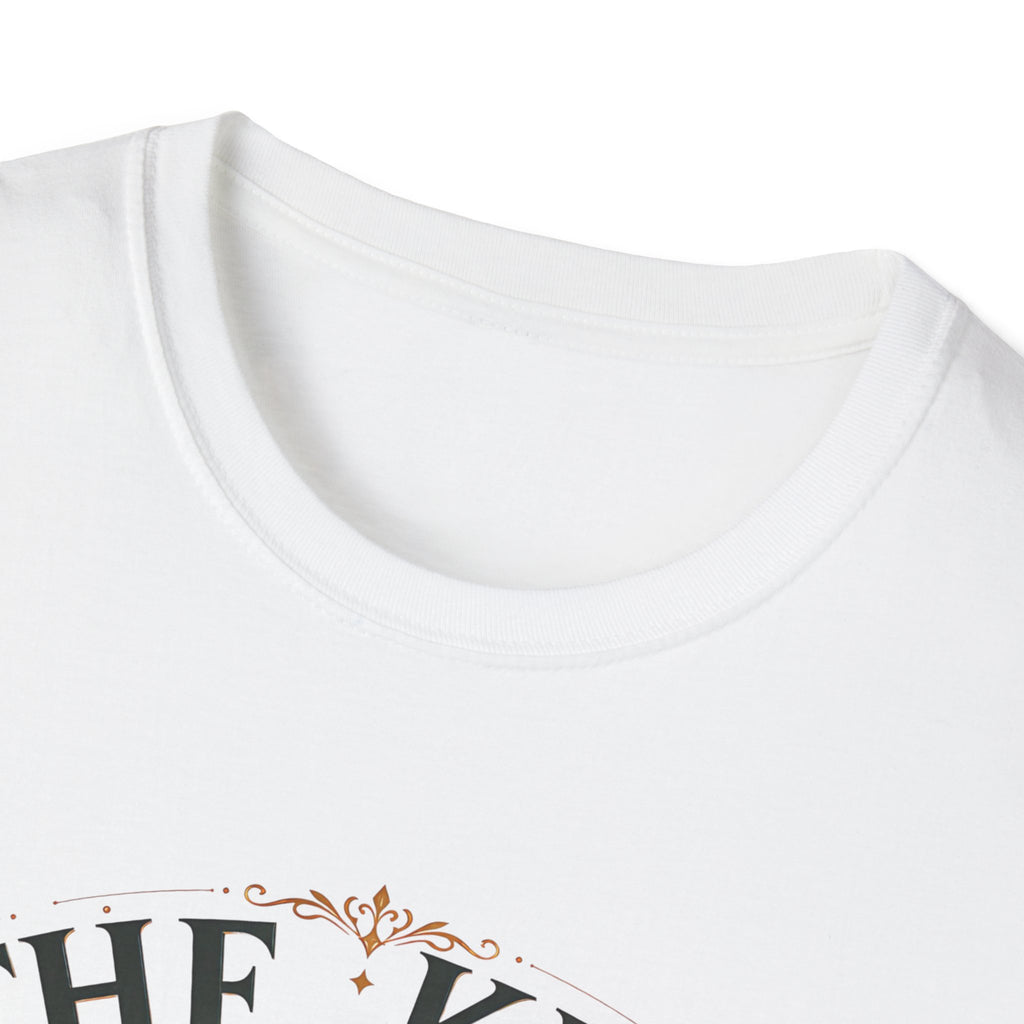 Jesus The King T-Shirt — Christian Faith Graphic Tee, ‘The King Jesus’ Inspirational Religious Shirt for Church & Gifts