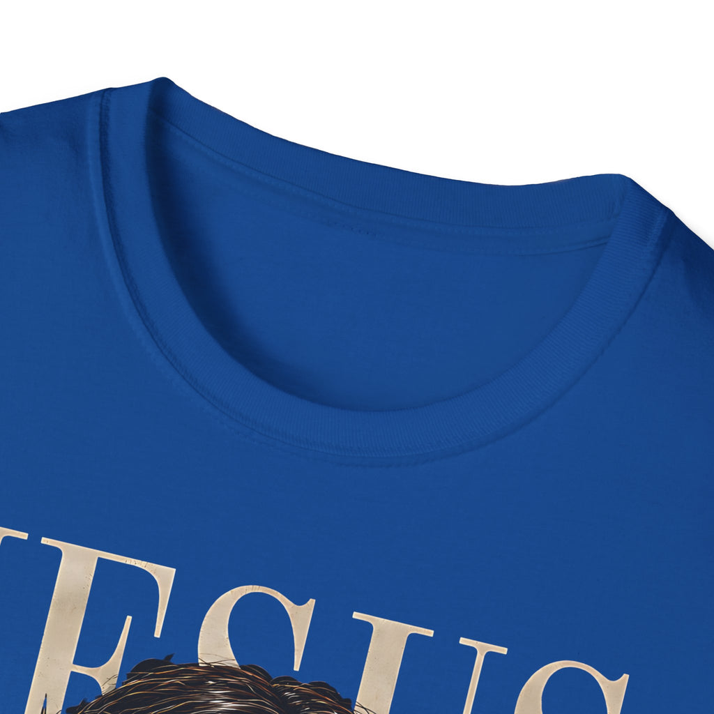 Jesus Portrait T-Shirt — "The Way, The Truth, The Life" Christian Tee