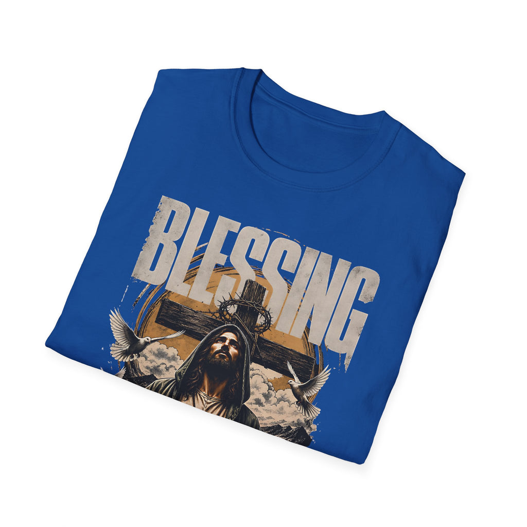 Blessing Jesus Graphic T-Shirt — Faith Over Fear Christian Tee