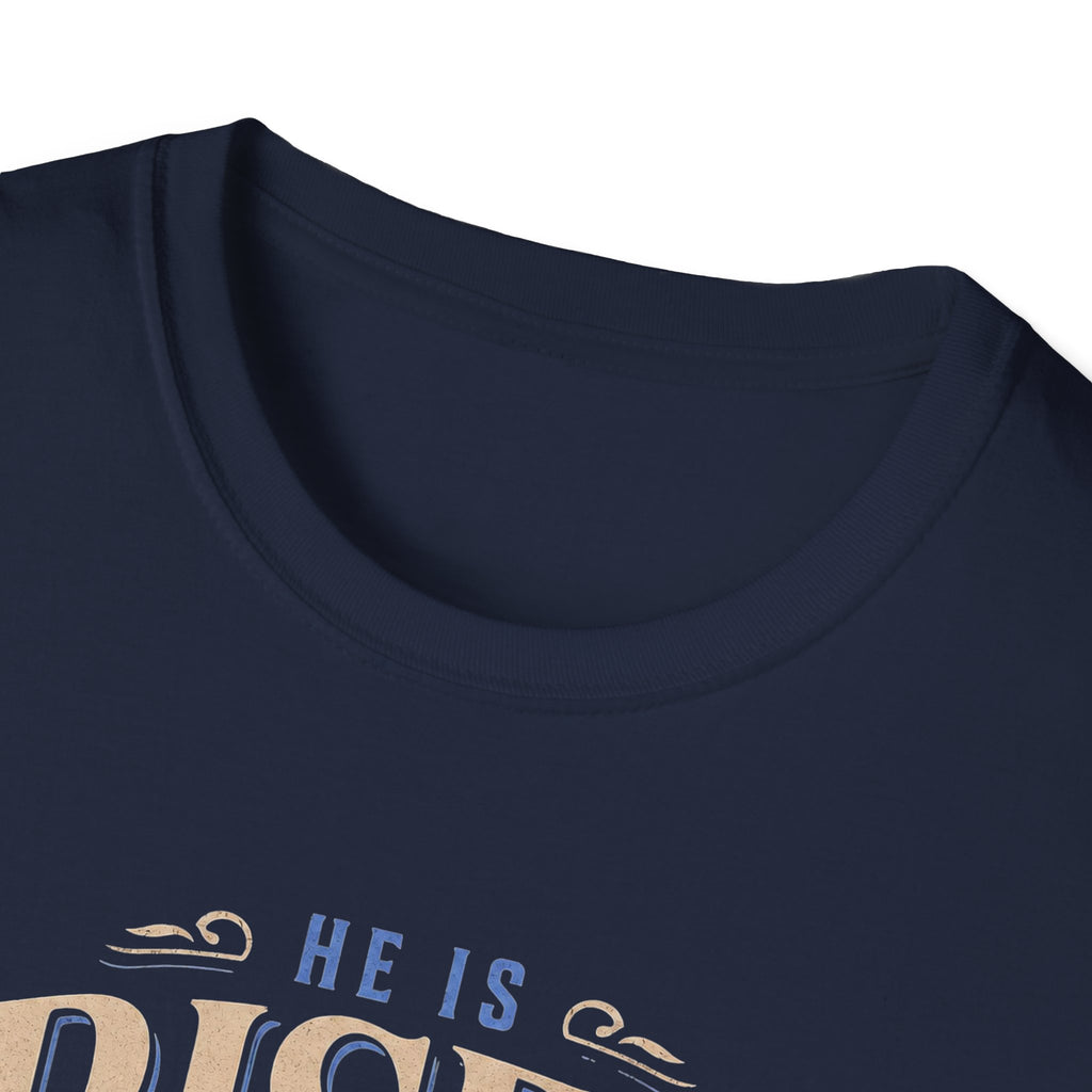He Is Risen Christian T-Shirt – Easter Resurrection Faith Tee