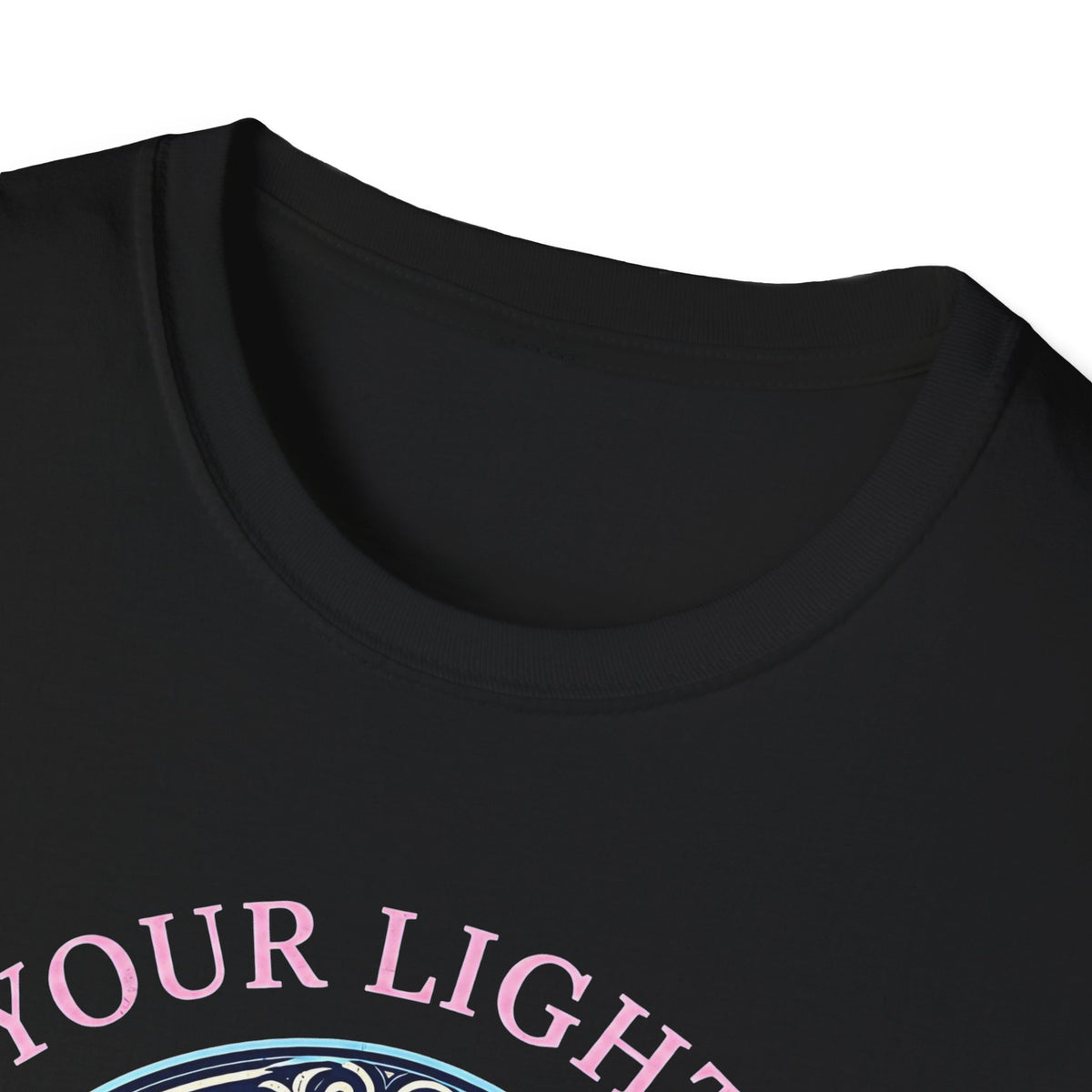 Faith Over Fear Lighthouse T-Shirt — "Let Your Light Shine" Christian Graphic Tee