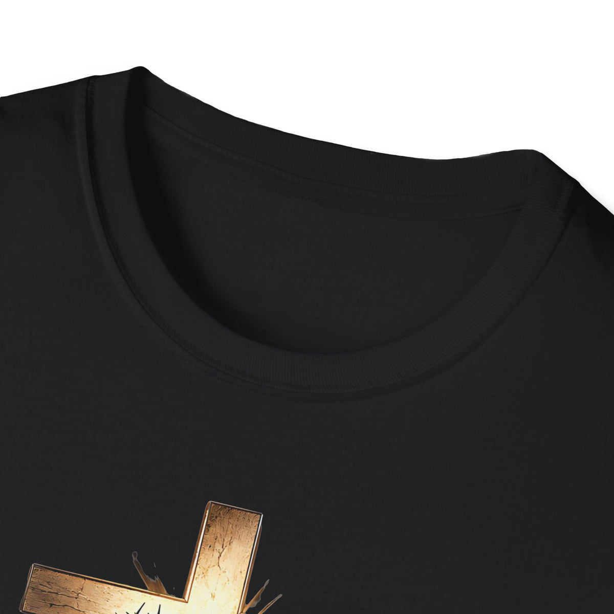 Jesus Is King T-Shirt — Christian Faith Graphic Tee with Cross & Lion Design