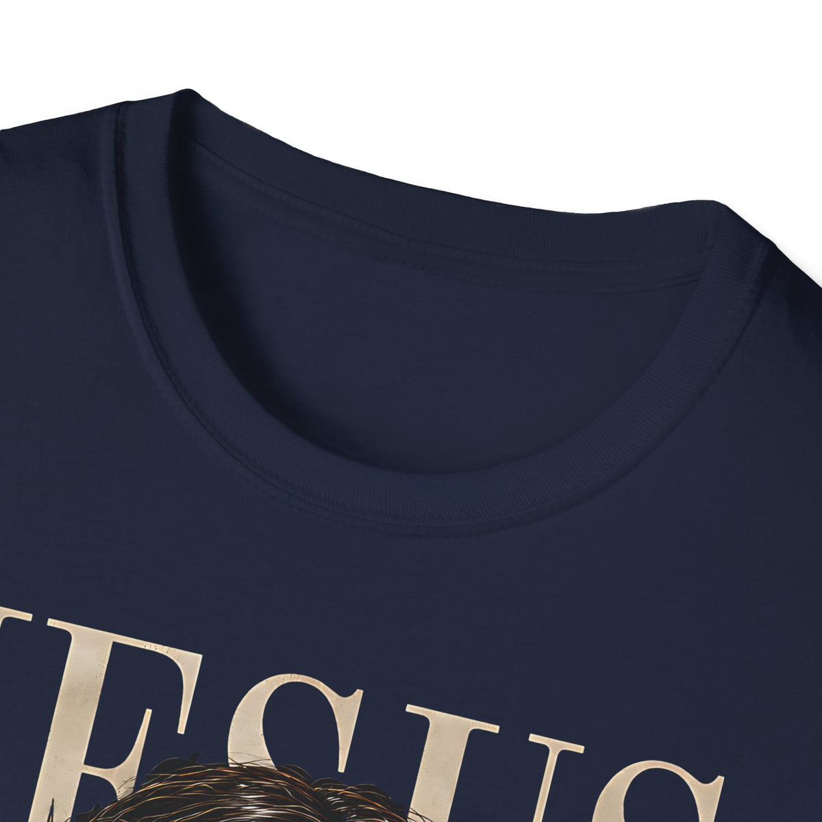 Jesus Portrait T-Shirt — "The Way, The Truth, The Life" Christian Tee
