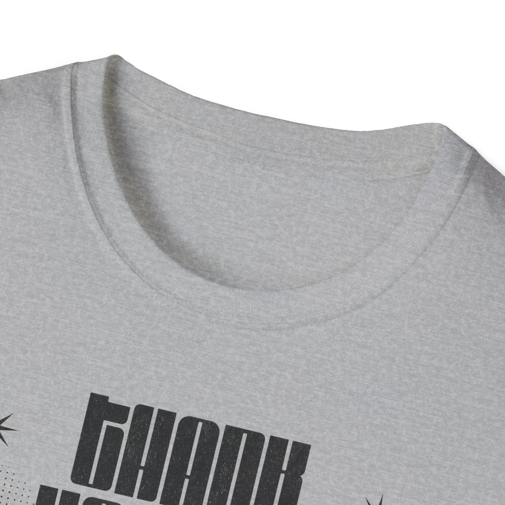 Christian T-Shirt — "Thank You God" Inspirational Jesus Graphic Tee