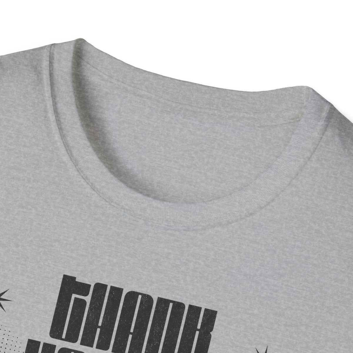 Christian T-Shirt — "Thank You God" Inspirational Jesus Graphic Tee