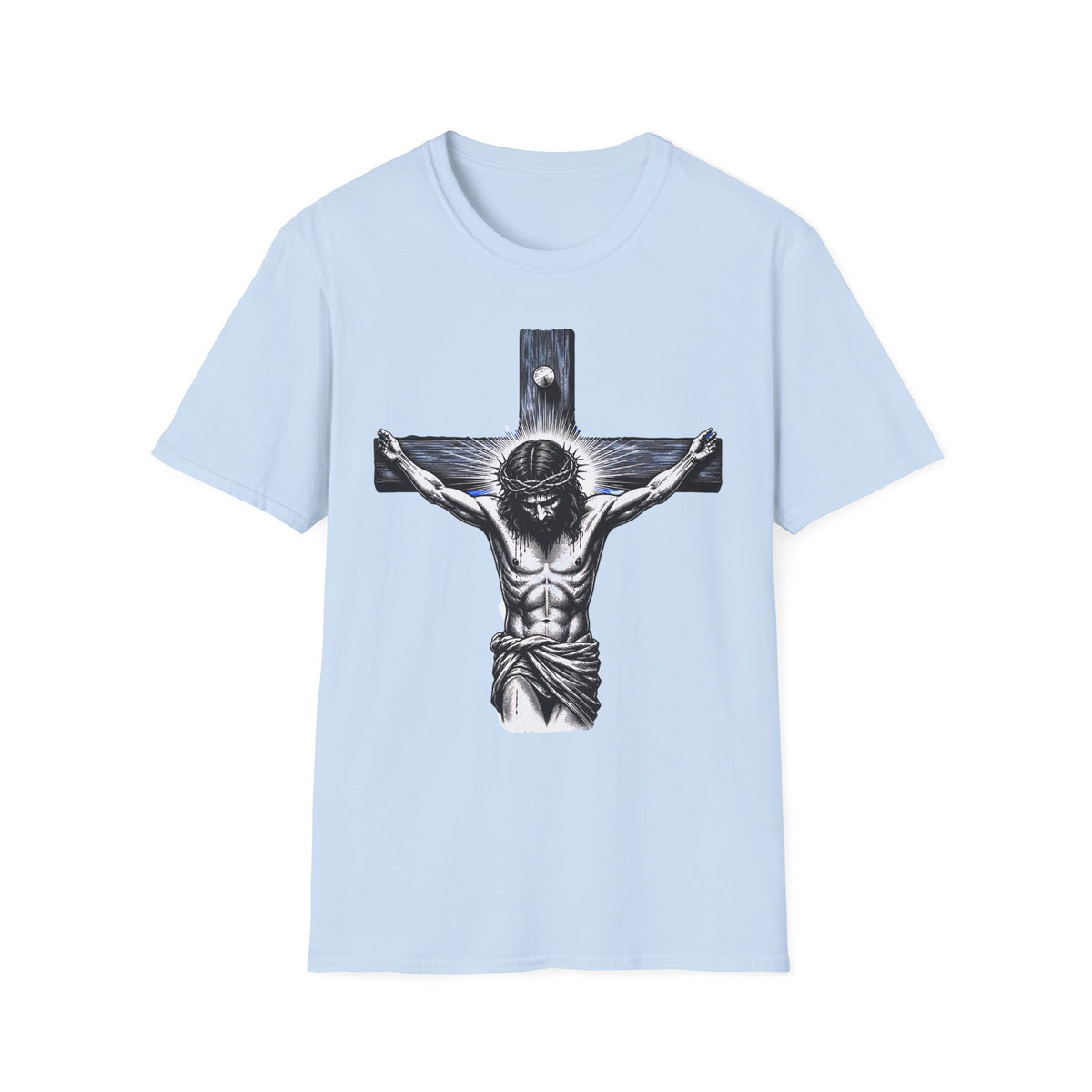 Crucifix Jesus Graphic T-Shirt — Religious Christian Faith Tee