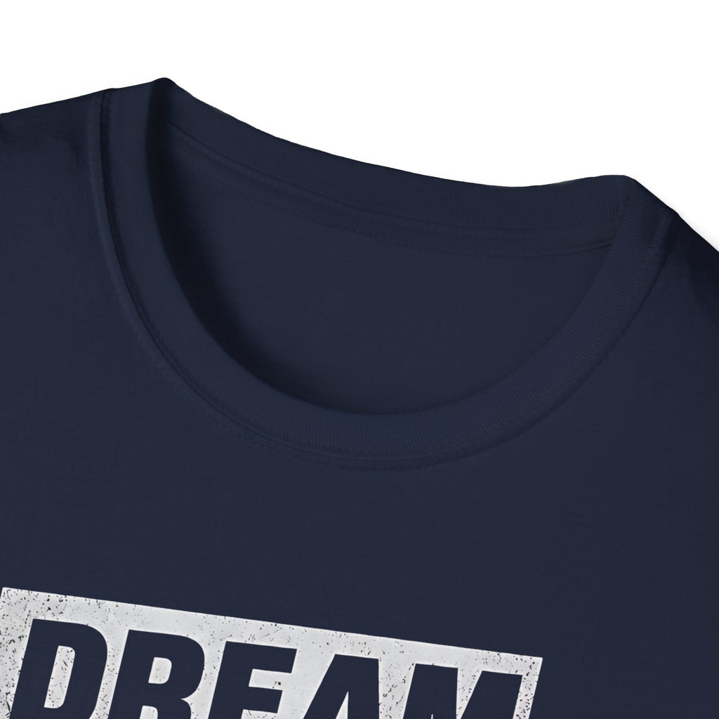 Motivational Mountain T-Shirt — "Dream Plan Focus Achieve" Graphic Tee