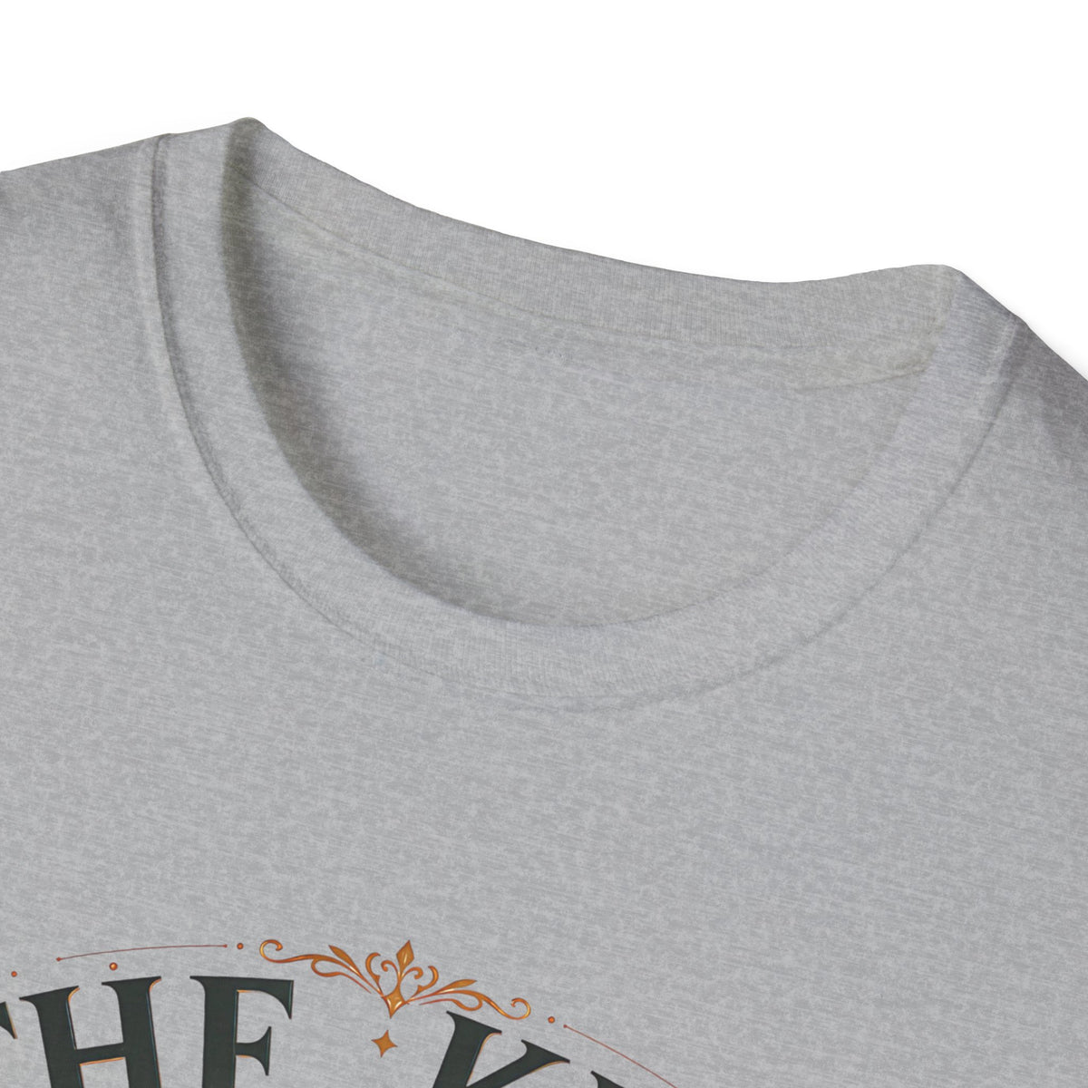 Jesus The King T-Shirt — Christian Faith Graphic Tee, ‘The King Jesus’ Inspirational Religious Shirt for Church & Gifts