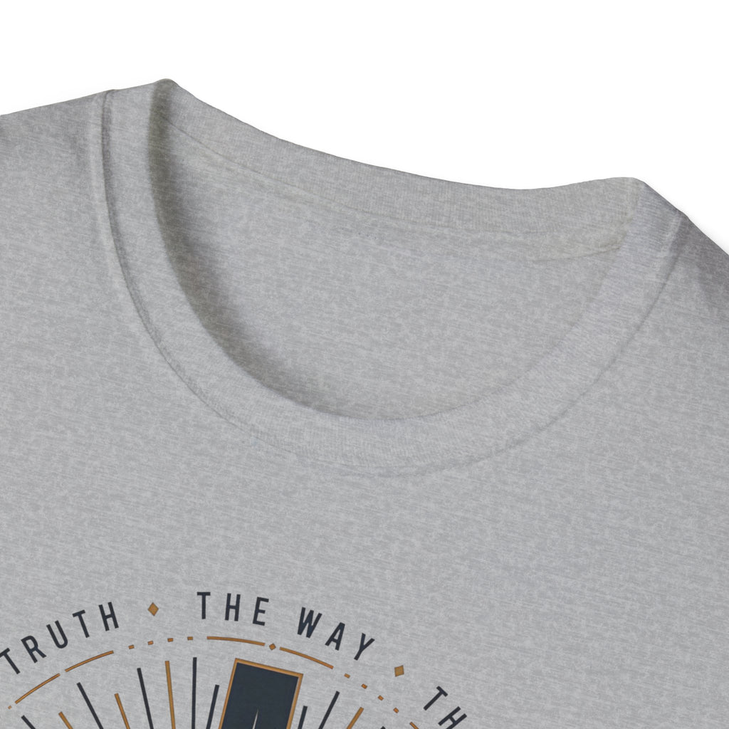 Jesus Cross Portrait T-Shirt — Christian Faith Graphic Tee