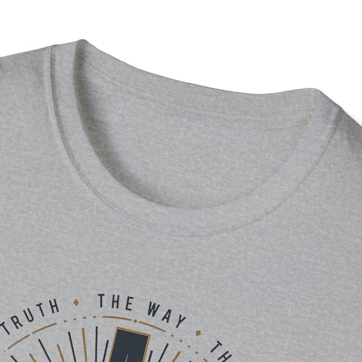 Jesus Cross Portrait T-Shirt — Christian Faith Graphic Tee