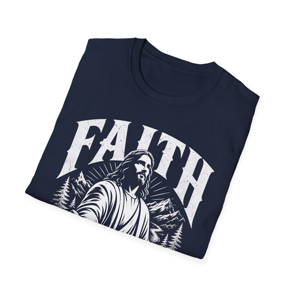 Faith T-Shirt — 'Walk by Faith, Not by Sight' Christian Graphic Tee