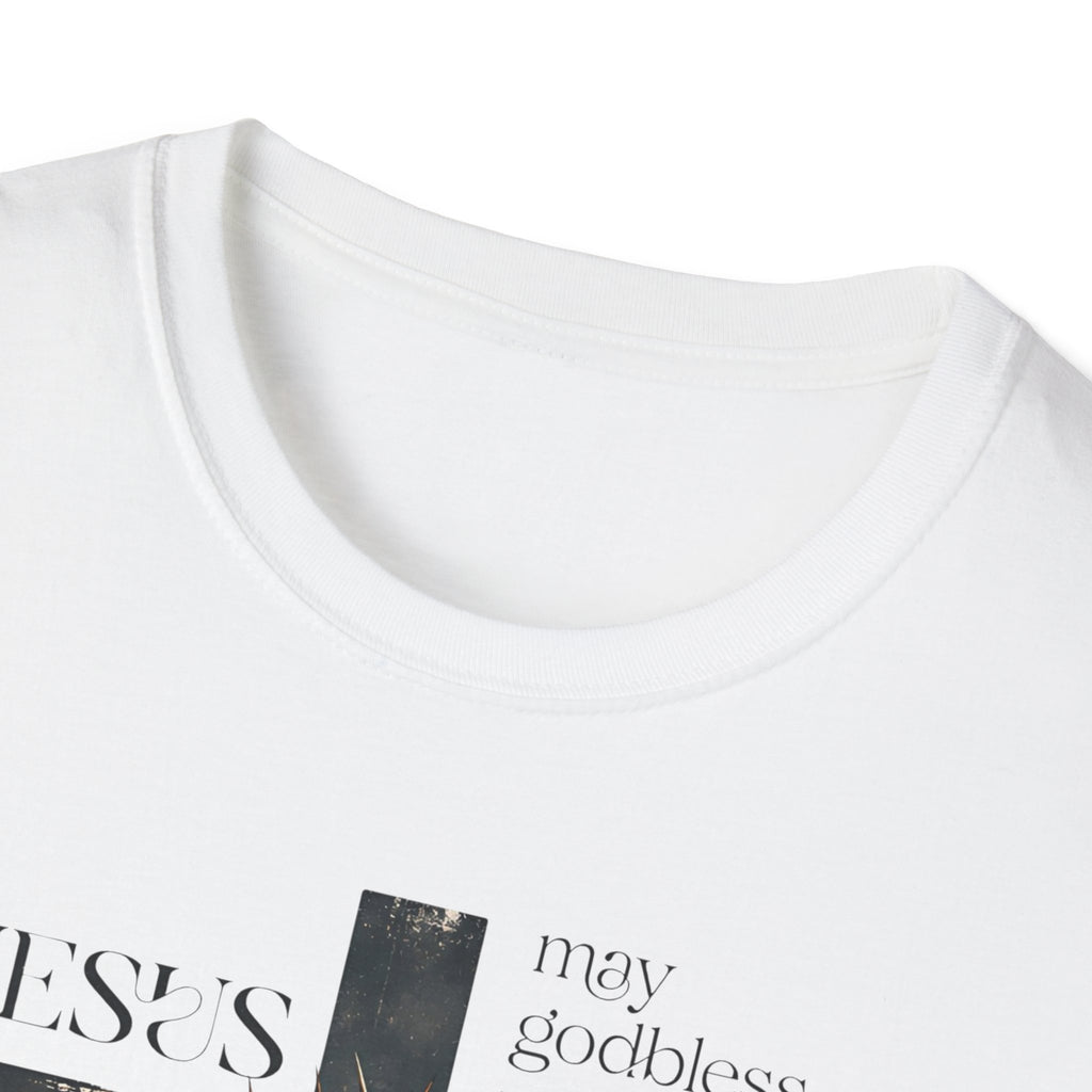 Jesus Cross T-Shirt — He Is Risen Christian Faith Tee