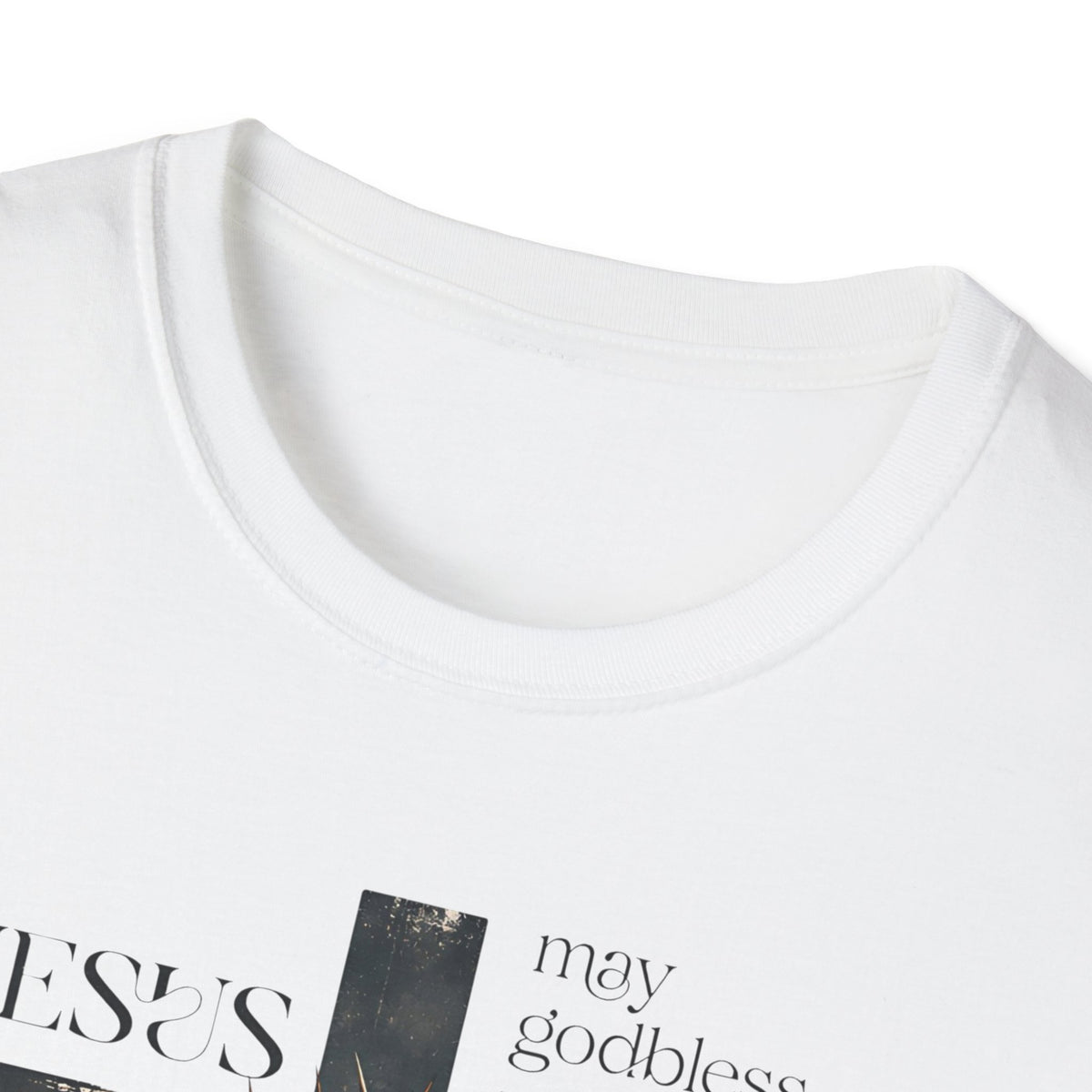 Jesus Cross T-Shirt — He Is Risen Christian Faith Tee