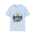 Jesus Mountain Cross T-Shirt — Faith Christian Graphic Tee